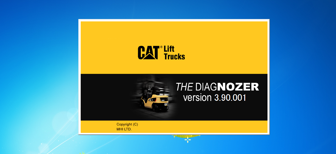 CAT Lift Truck The Diagnozer 3.90