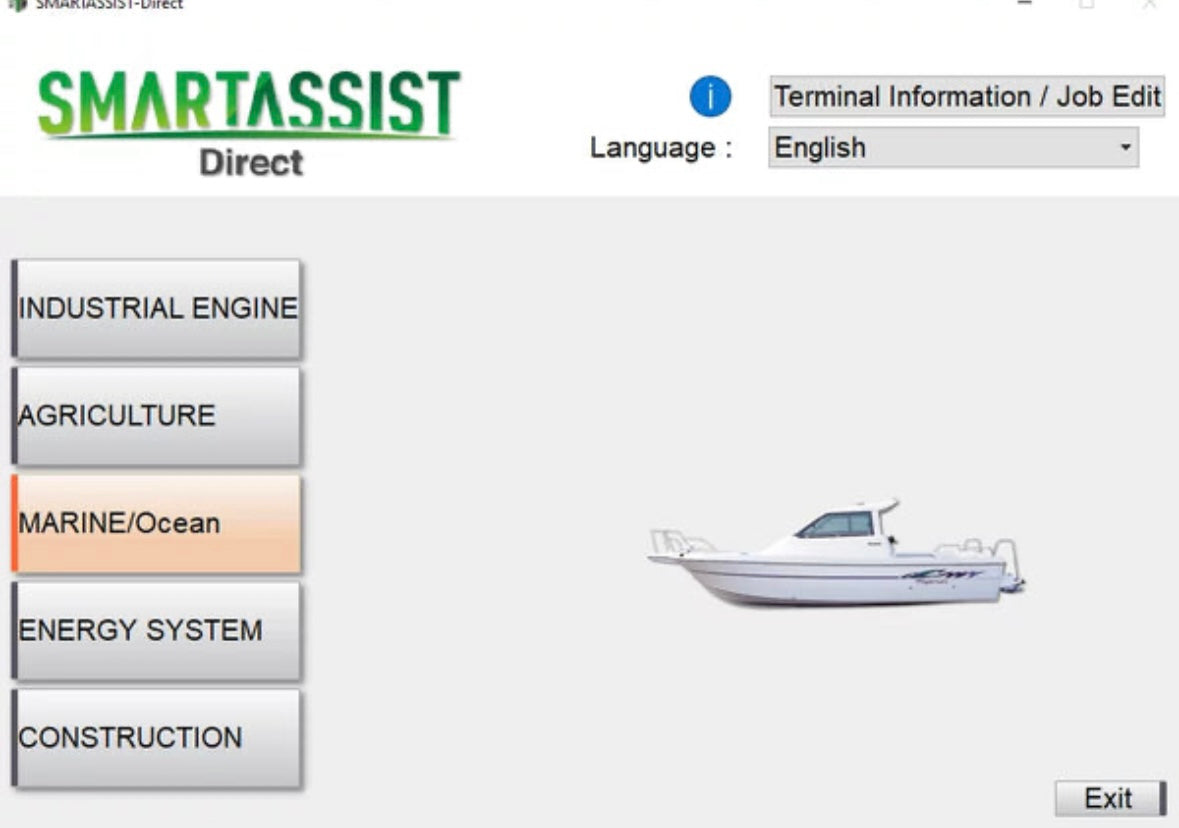 YANMAR DIAGNOSTIC 2023 SmartAssist -SA-DIRECT – 2.37-2.41