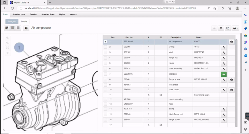 Volvo Impact – Parts, Service & Repair Information for Trucks, Lorries & Tippers (03.2024)