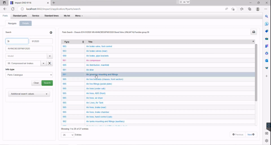 Volvo Impact – Parts, Service & Repair Information for Trucks, Lorries & Tippers (03.2024)