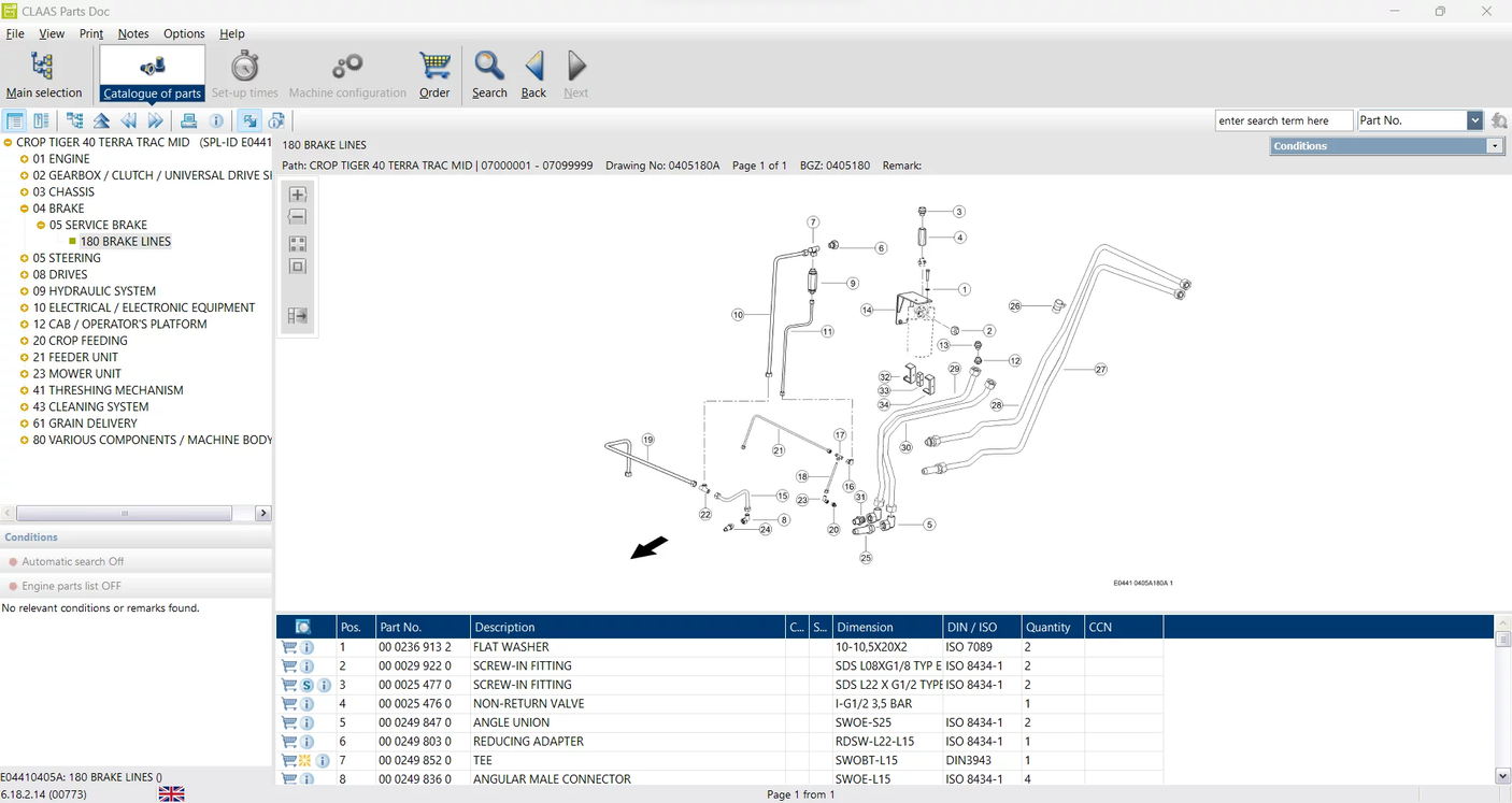 CLAAS Part Doc Program