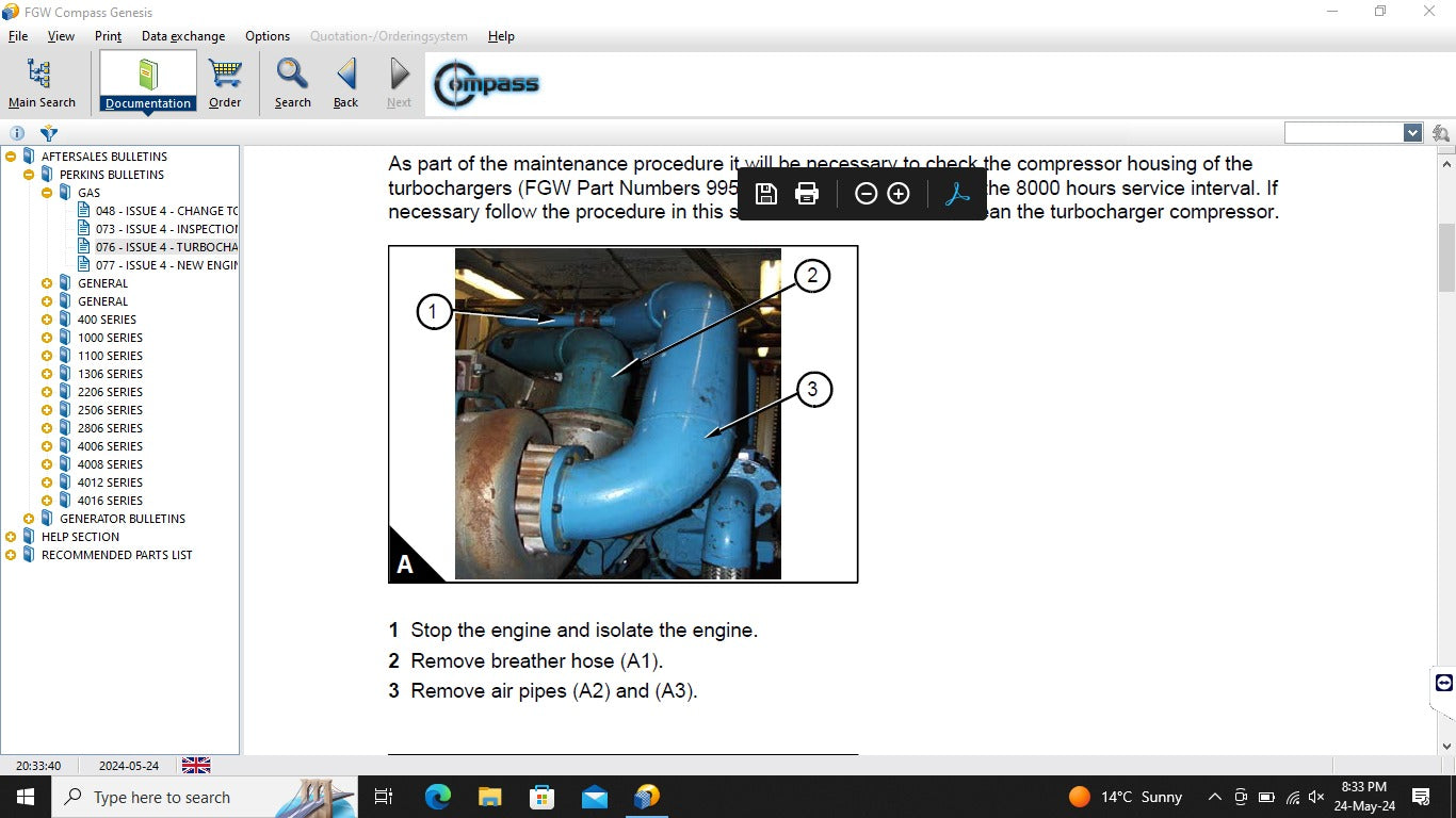 FG Wilson Compass Genesis 2014A ( FG Wilson Mahindra Kubota Lister Scania )