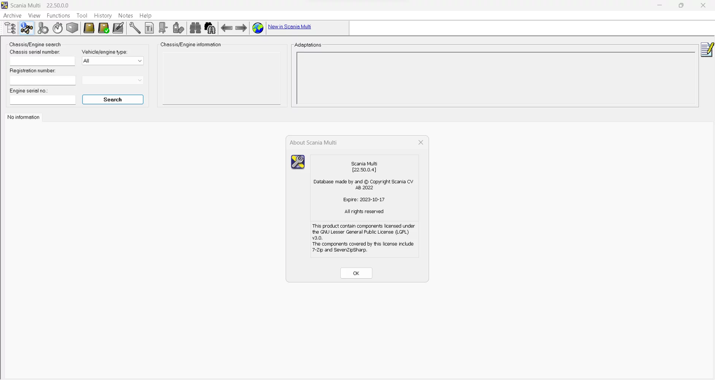 Scania Multi 03.2025 — Parts Catalog, Service & Workshop Information