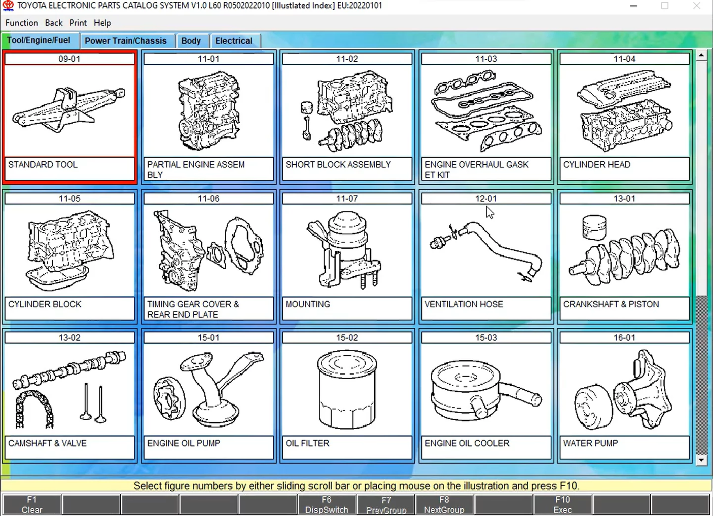 TOYOTA & LEXUS EPC EU – 2022.01