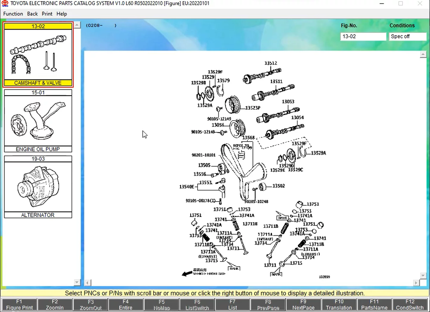 TOYOTA & LEXUS EPC EU – 2022.01