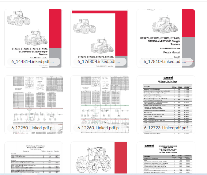 CNH Complete Service Manuals Library (300GB) – Case & New Holland CE/IH PDF Collection
