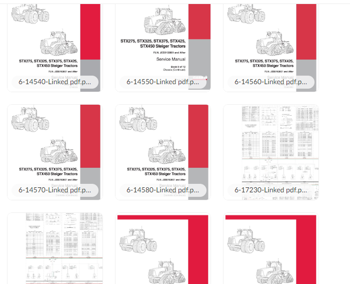CNH Complete Service Manuals Library (300GB) – Case & New Holland CE/IH PDF Collection