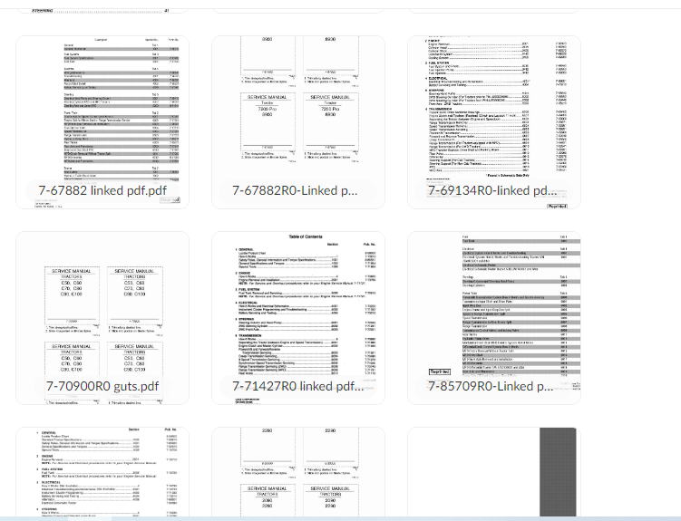 CNH Complete Service Manuals Library (300GB) – Case & New Holland CE/IH PDF Collection