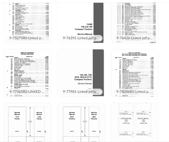 CNH Complete Service Manuals Library (300GB) – Case & New Holland CE/IH PDF Collection