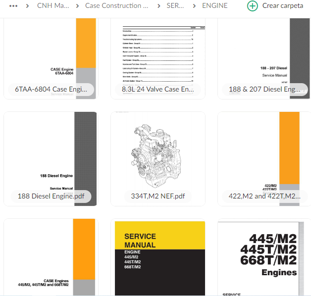 CNH Complete Service Manuals Library (300GB) – Case & New Holland CE/IH PDF Collection