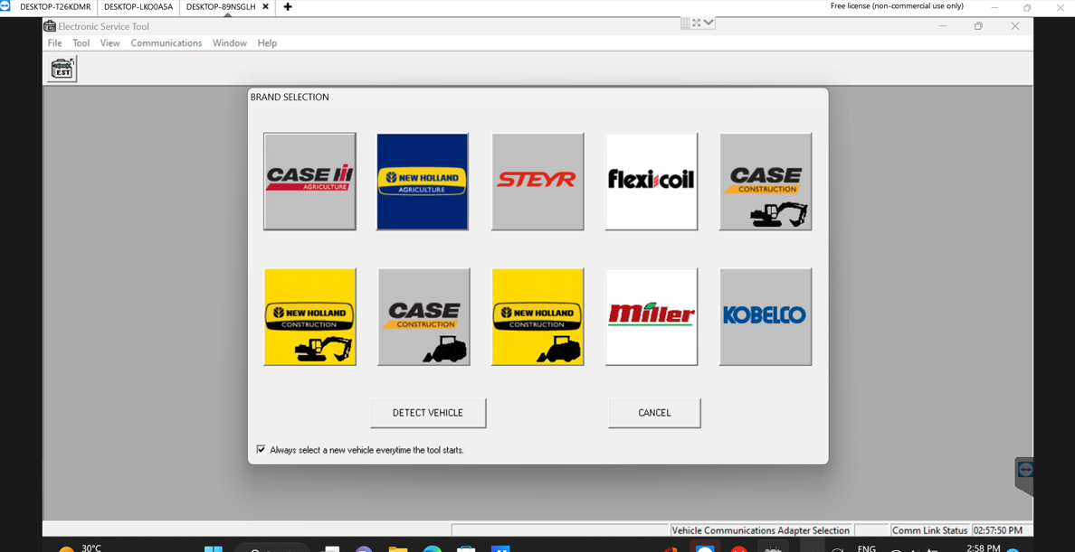CNH 9.7 EST Software
