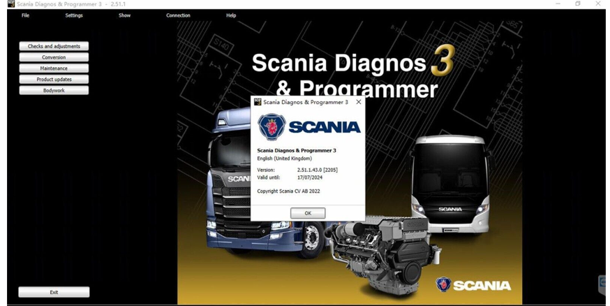 Scania SDP3 2.66.2.6 + XCOM 2.54 + BNS II Service Tool (BST) + Marine Edition (09.2025)
