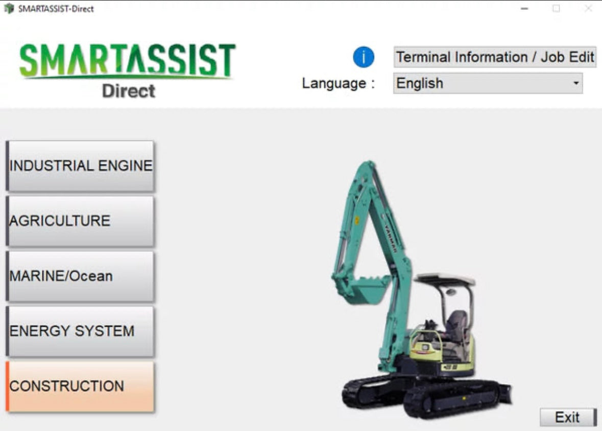 YANMAR DIAGNOSTIC 2023 SmartAssist -SA-DIRECT – 2.37-2.41