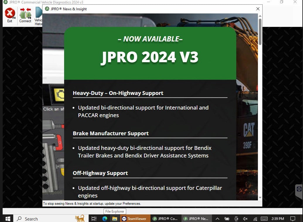 JPRO Commercial Fleet Diagnostics 2025 V2