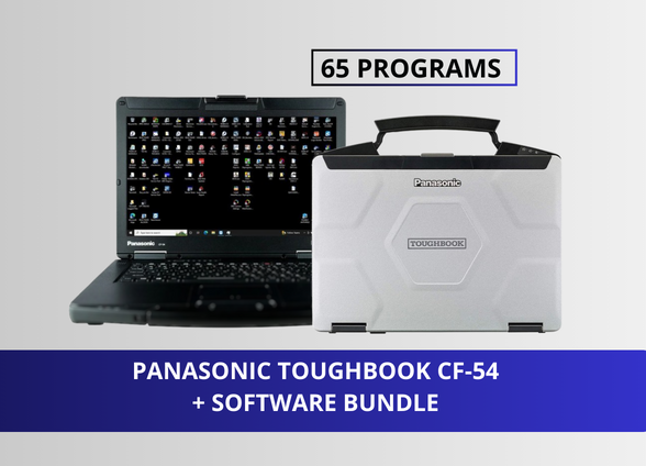 Panasonic Toughbook CF-54 – Ultimate Dealer-Level Bundle (65 Programs)