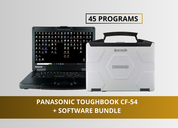 Panasonic Toughbook CF-54 – Mixed Coverage Bundle (45 Programs)