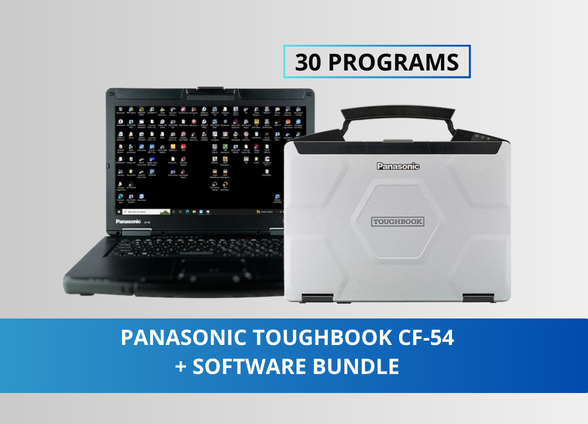 Panasonic Toughbook CF-54 – Heavy Equipment Bundle (35 Programs)