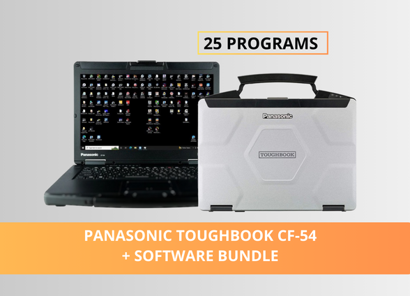 Panasonic Toughbook CF-54 – Trucks Diagnostic Bundle (25 Programs)