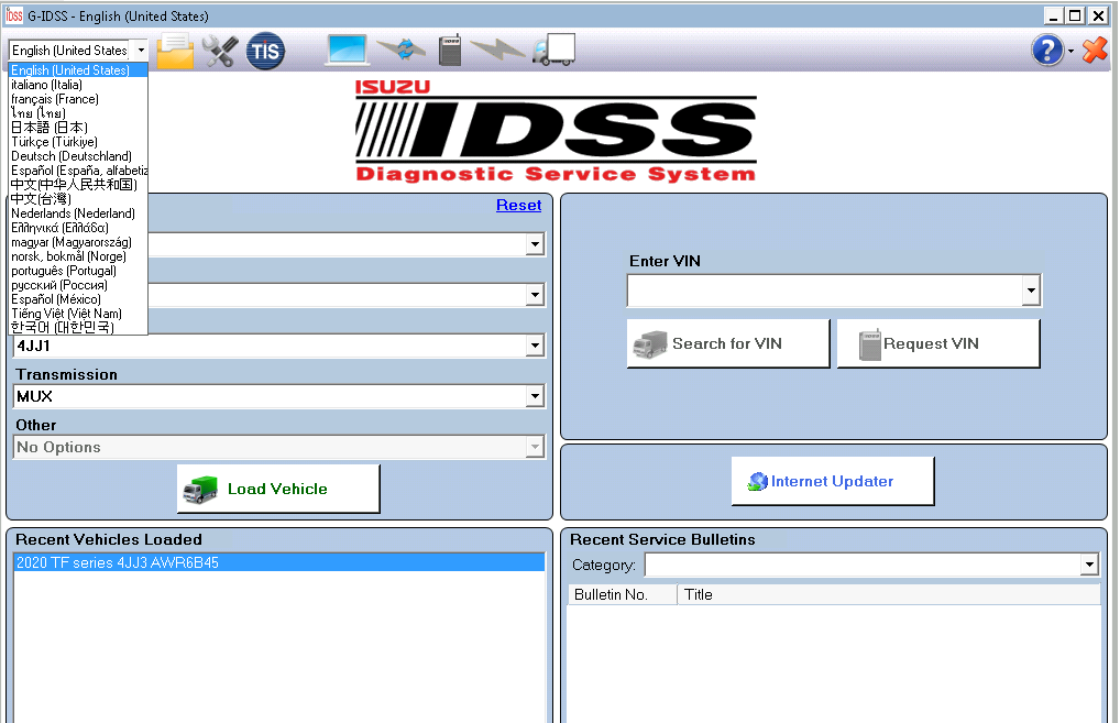 Isuzu G-IDSS 04.2024 (Global Diagnostic Service System)