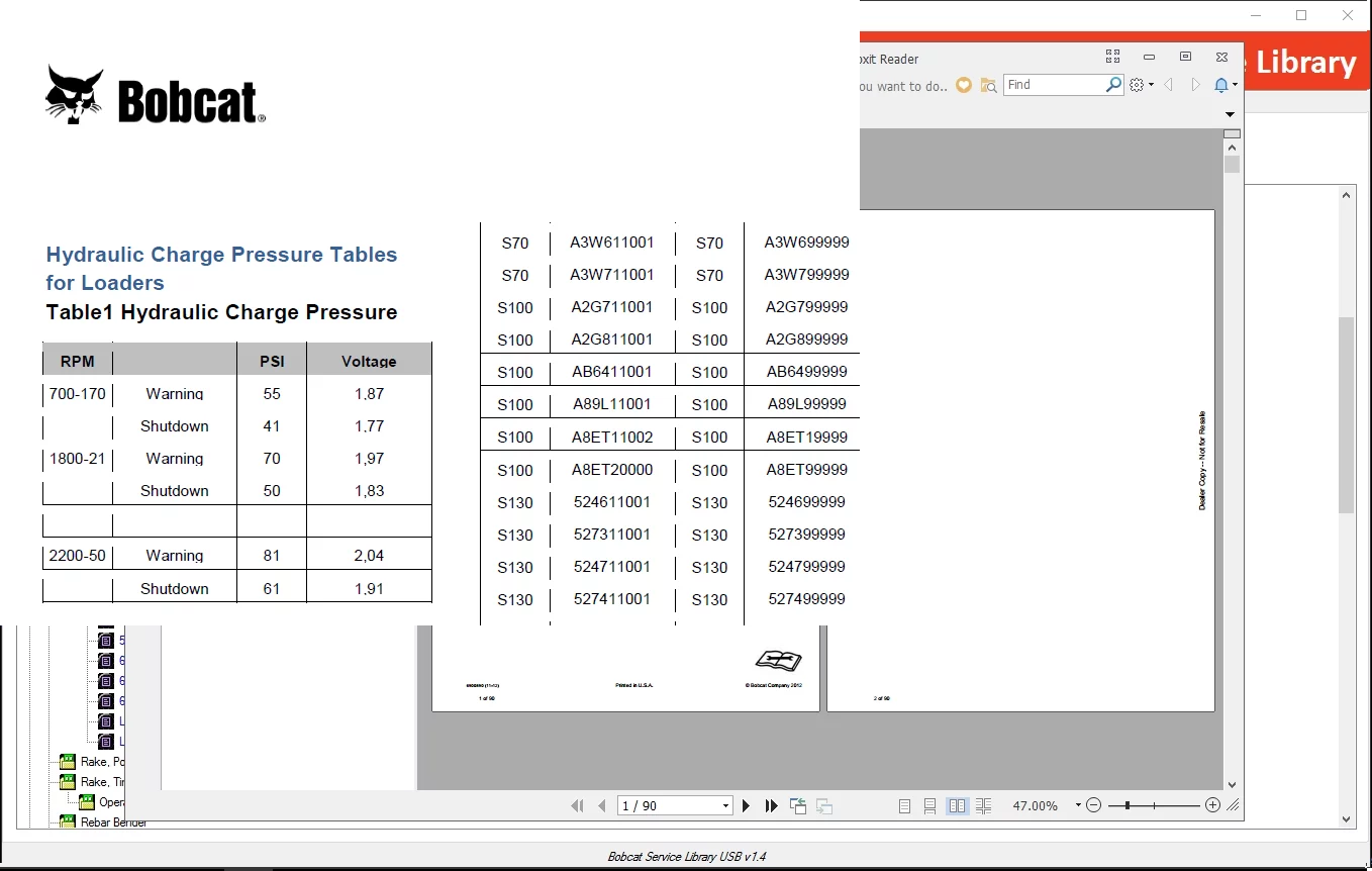 Bobcat BATS 05.2021 — Advanced Troubleshooting & Diagnostic System