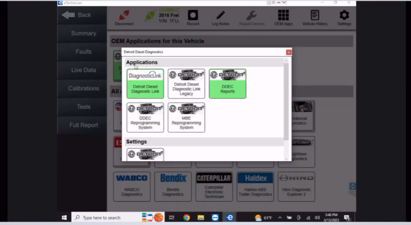 NEXIQ eTechnician 2.14 — Heavy & Medium-Duty Diagnostics