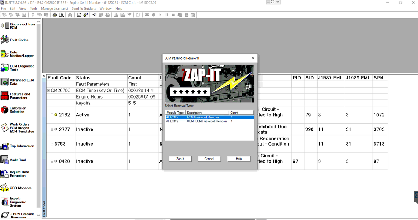 Cummins Insite 9.1.1 Pro + Fleet Cals + Zapt It + Incal Online 2025