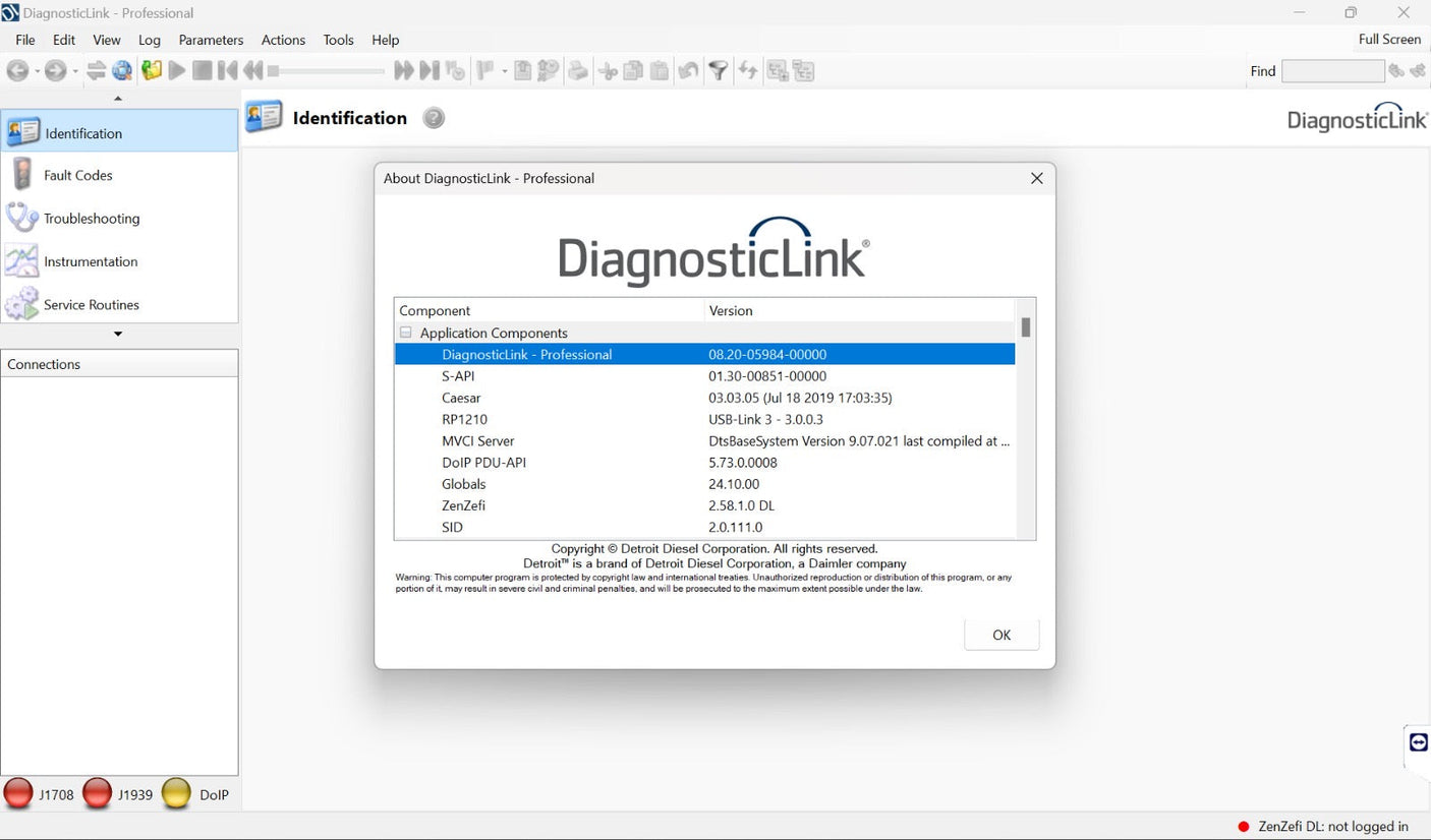 Detroit Diesel Diagnostic Link 8.21 DDDL LEVEL 10‐10‐10 Troubleshooting 06.2024 + Backdoor Password + DDCT + DDEC + MBE + DDDL 6.51