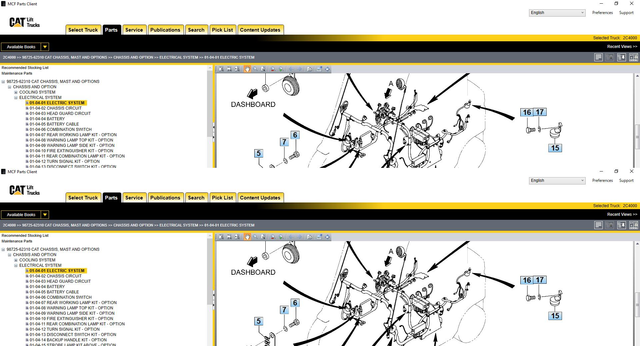 Forklift Parts Catalog 