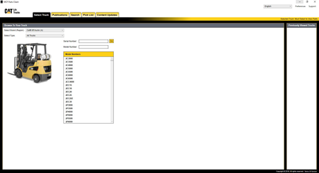 Forklift Parts Catalog 