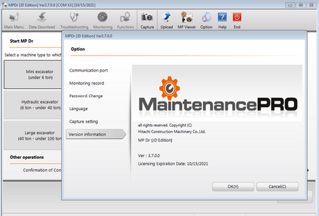 Hitachi MPDr JD Edition Ver 3.70 2022