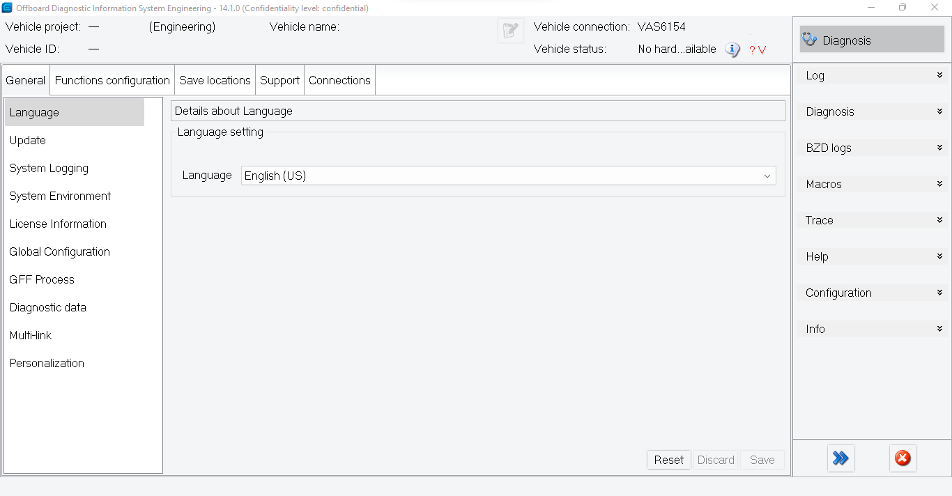 OFFBOARD DIAGNOSTIC INFORMATION SYSTEM ENGINEERING 14.1.0