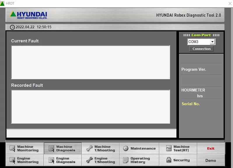 Hyundai Robex Diagnostic Tool (HRDT 2.0)