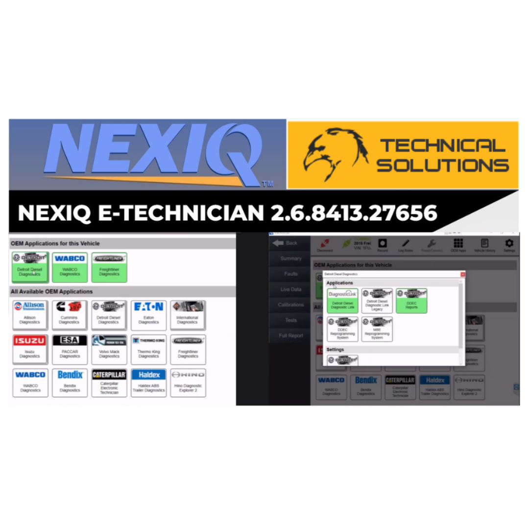 NEXIQ ETECHNICIAN 2.11 2024