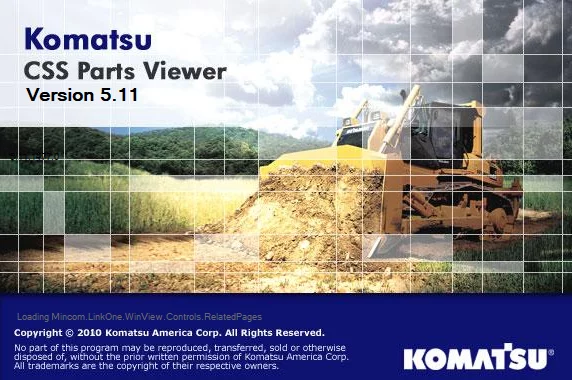 KOMATSU CSS PARTS VIEWER 2022 USA, Japan, Europe