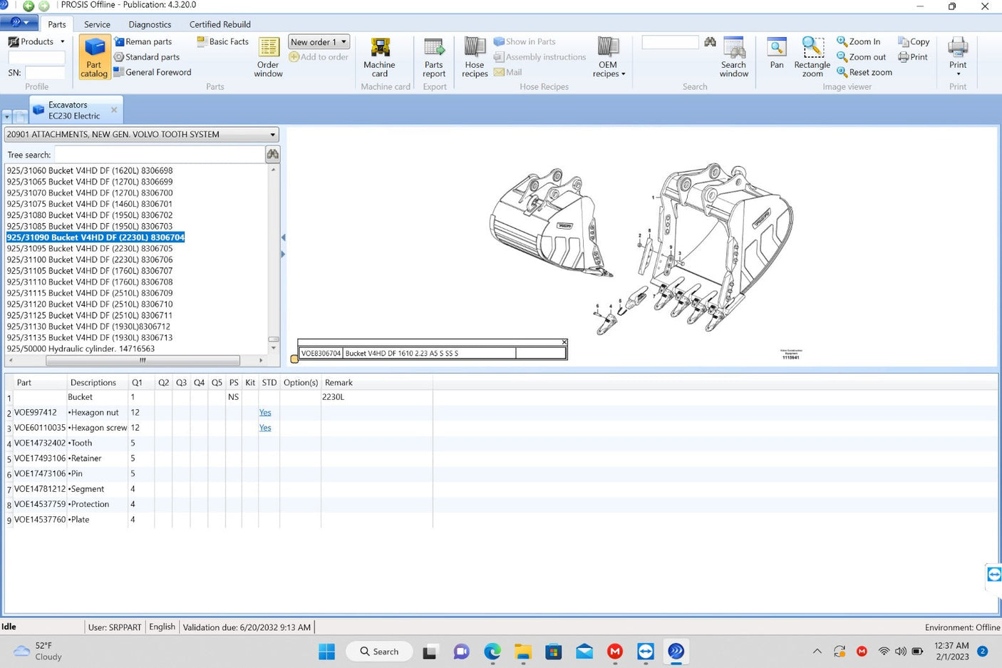 VOLVO PROSIS (Construction Equipment) 03.2024