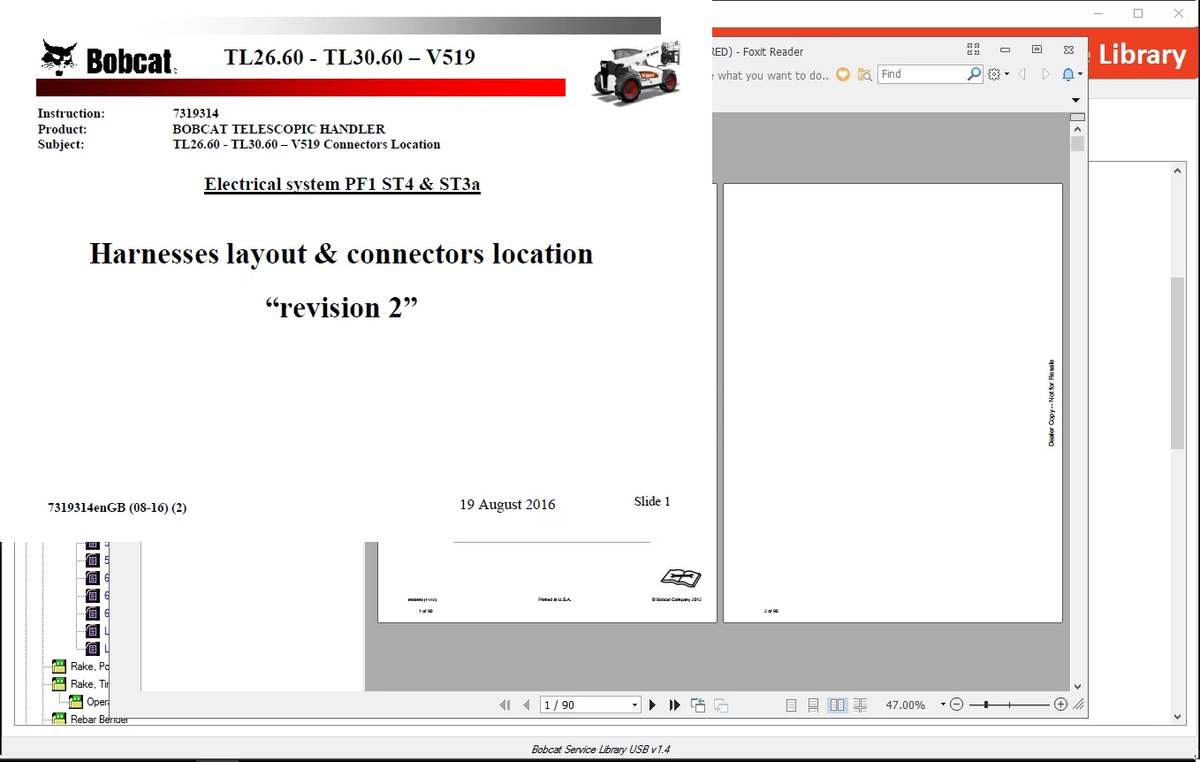 Tsd Tech Support Bobcat BATS 05.2021 — Advanced Troubleshooting &… | TSD – TECHNICAL ...