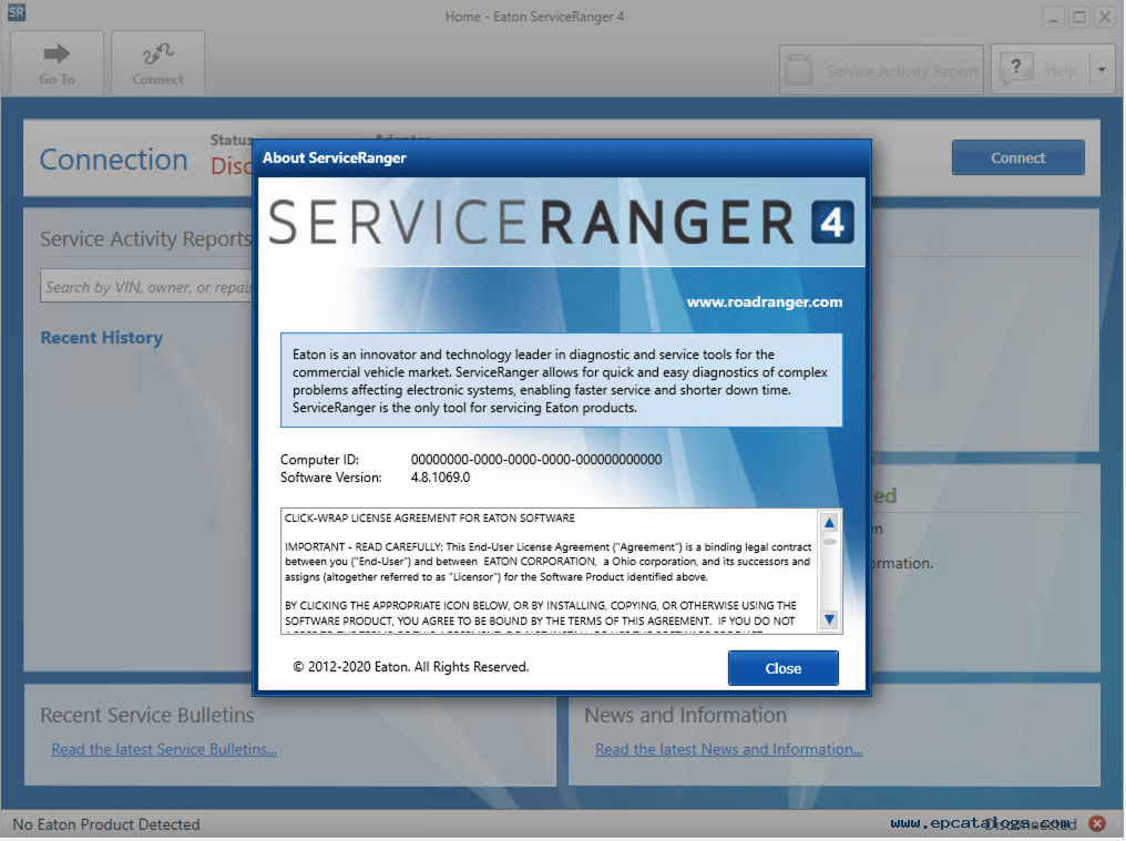 EATON Service Ranger 4.12 Engineering Level + Troubleshooting 2024