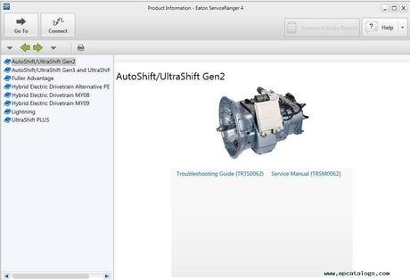 EATON Service Ranger 4.12 Engineering Level + Troubleshooting 2024