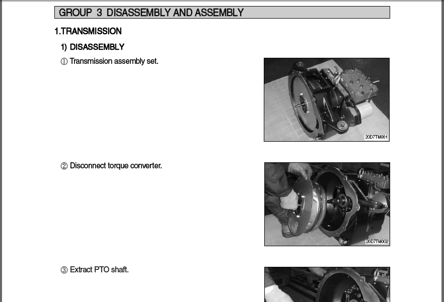 Hyundai Forklift Service Manuals / Operation Manuals 2020