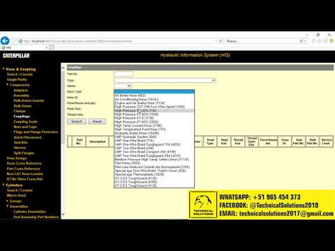 Cat Hydraulic Information Software